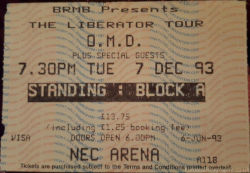 Birmingham Ticket 1993